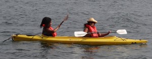 kayaking