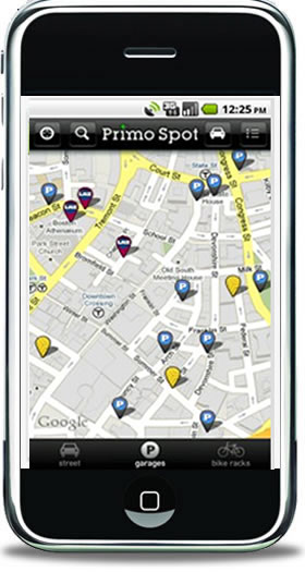 PrimoSpot Parking App